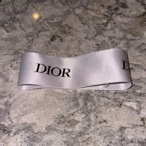 🎀 Dior Wide Satin Ribbon – 42” x 2”